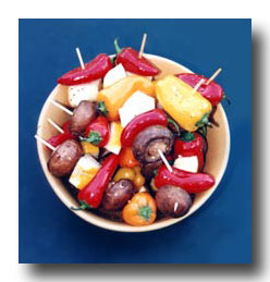 Vegetable Brochettes